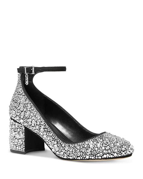 Michael Kors Women's Perla Block Heel Pumps 